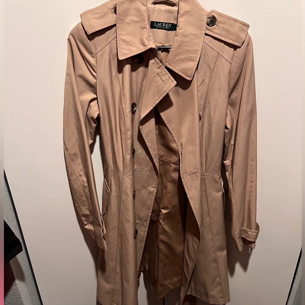 Lauren by Ralph Lauren rain trench coat